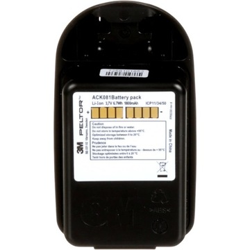 3M Peltor , akumulator ACK081B ,nowy,