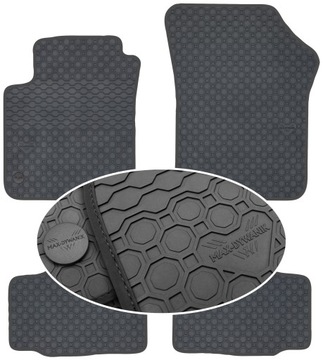 VW Up 2012-2020 Dywaniki CZARNE