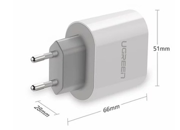 Автомобильное зарядное устройство Ugreen 2x USB 24 Вт 4,8 А — стильное и эффективное