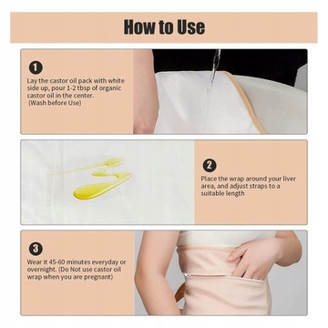 НАБОР ПАКЕТОВ С КАСТОРОВЫМ МАСЛОМ