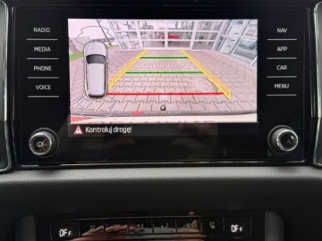 Skoda Kodiaq I SUV Facelifting 2.0 TDI SCR 200KM 2022 Skoda Kodiaq 2.0TDI 200KM DSG SKORA 4X4 MATRIX HAK Kamera NiskiPrzebieg AS, zdjęcie 25