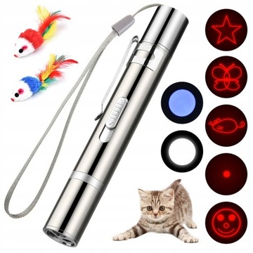 USB ЛАЗЕРНАЯ ЛАЗЕРНАЯ УКАЗКА ФОНАРИК ИГРУШКА ДЛЯ КОШКИ