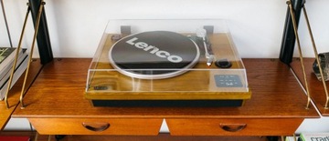 Lenco LS-55WA проигрыватель USB AUX Bluetooth КОЛОНКИ