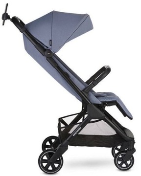 EASYWALKER JACKEY WÓZEK SPACEROWY Z TORBĄ TRANSPORTOWĄ SHADOW BLACK