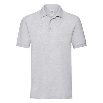 Koszulka Premium Polo Fruit Loom Heather Grey M