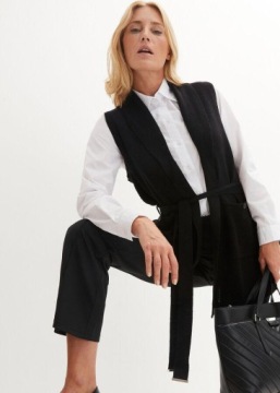 KAMIZELKA DZIANINOWA BONPRIX 52