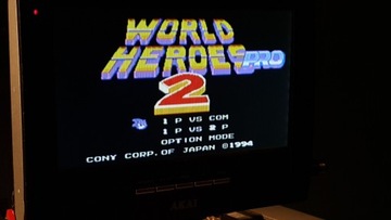 World Heroes 2 Pro: картридж Пегаса