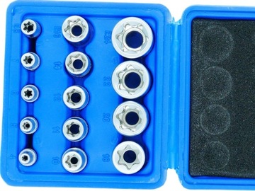 ВНУТРЕННИЕ ТОРЦОВЫЕ КЛЮЧИ TORX E4–E24