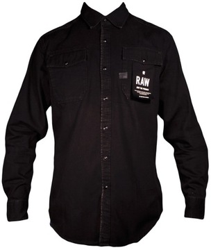 G-STAR RAW koszula BLACK jeans LANDOH SHIRT I _ L