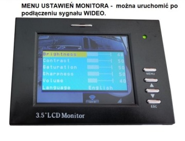 ЖК-МОНИТОР КАМЕРА ТЕСТЕР CVBS PAL NTSC – ДЕФЕКТ ВЫХОДНОГО КОРПУСА