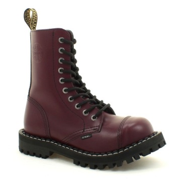 GLANY STEEL BURGUNDOWE 10-DZIUR 105/O/F. BUR 36