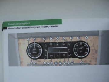 MERCEDES W164 M Class 05-08 инструкция по эксплуатации PL