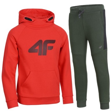 4F CHŁOPIĘCY DRES KOMPLET BLUZA SPODNIE / rozm 164
