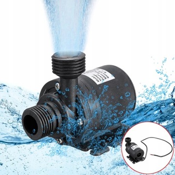 DC 12V Bezszczotkowa zatapialna pompa 800L/H 5M