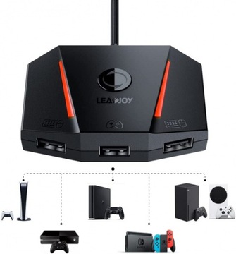 LEADJOY AIMBOX АДАПТЕР ДЛЯ КЛАВИАТУРЫ И МЫШИ XBOX PSP NINTENDO Switch Xbox One, Xbox