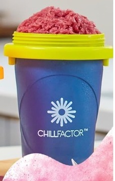 ChillFactor Многоразовая чашка для приготовления слякоти, домашний сорбет для слякоти и замороженный
