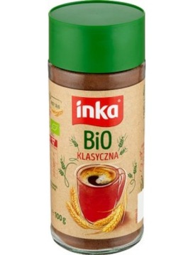 Kawa Rozpuszczalna Inka Bio Zbożowa Klasyczna 100g