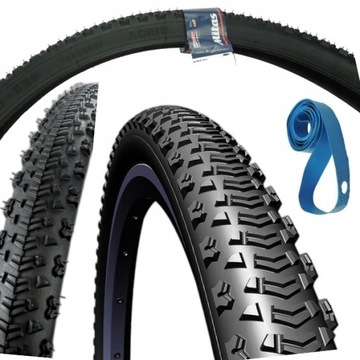 Opona rowerowa MTB 26 x 1,9 50-559 + opaska na obręcz zestaw opony rowerowe