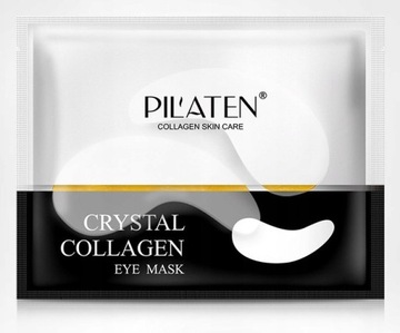 Pilaten Коллагеновый гель Золотистые подушечки для глаз Кристалл, пара 2 шт.
