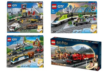 Набор LEGO City Express Passenger Train 60337 и электронная книга 4 в 1