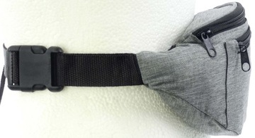 SASZETKA NA PAS BIODRA SZARA LISTONOSZKA 3 ZAMKI