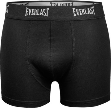 EVERLAST Мужские хлопковые шорты-боксеры черного цвета, 4 шт., размер М