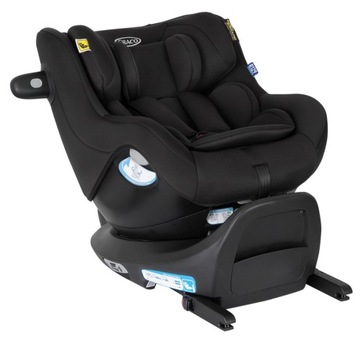 TURN2ME DLX R129 i-Size Graco Obrotowy fotelik 40-105cm - MIDNIGHT