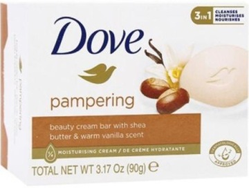 DOVE Mydło w kostce Pampering Shea Butter & Warm Vanilla 90 g