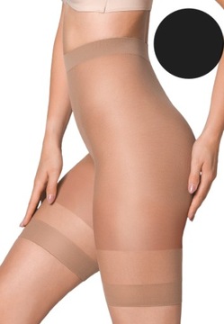 Knittex Comfortia majtki przeciw otarciom ud ~ 7/8 czarne