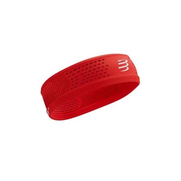 Opaska na głowę Compressport Thin Headband On/Off czerwona