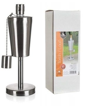 LAMPA NAFTOWA POCHODNIA STOŁOWA 27CM
