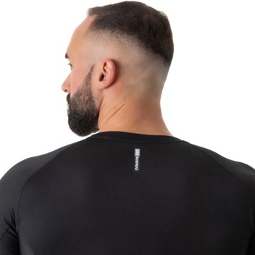 КОМПРЕССИОННАЯ ФУТБОЛКА RASHGUARD С ДЛИННЫМ РУКАВОМ MMA BLACKRSL XXL