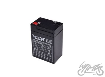 AKUMULATOR ŻELOWY 4,5Ah WM MOTOR 6 VOLT OT4.5-6