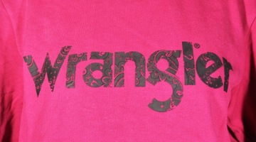 WRANGLER bluza LOGO pink PAISLEY SWEAT _ S