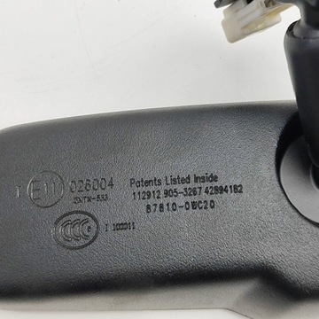 LEXUS RX 330 - 350 400H 2013 ZRCÁTKO ZPÁTEČNÁ