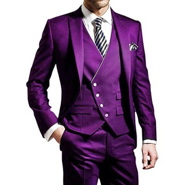 Suits For Men Costume Homme Jacket Vest Pants Thre