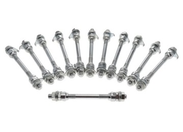 OŚ ROWEROWA KOŁA 10mm PRZÓD ATB 12 szt.