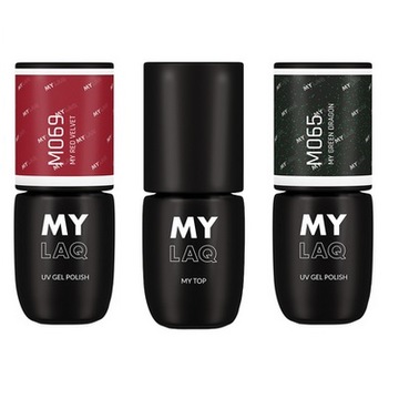 MylaQ 3x Lakier Hybrydowy MIX Kolorów