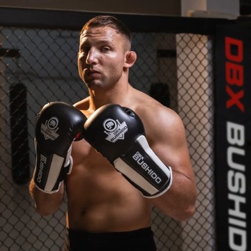 Спарринг-боксерские перчатки для кикбоксинга бусидо с сеткой B-3W 12 унций