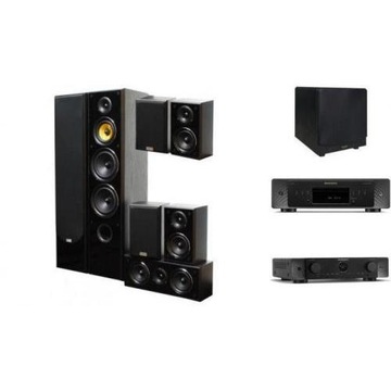 MARANTZ CINEMA 70S + CD60 + TAGA HARMONY TAV-606v3 ATM + TSW-80 -