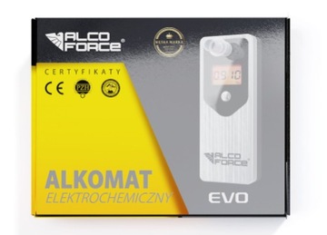 Алкотестер AlcoForce EVO, калибровка 1 ГОД MOUTHIPES