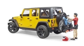 Автомобиль Jeep Wrangler Rubicon Unlimited с 1 велосипедом