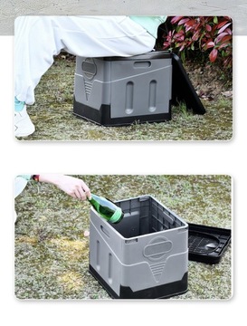 УЛИЧНЫЙ ПОРТАТИВНЫЙ СКЛАДНОЙ АВТОТУАЛЕТ 20 Л, ГРУЗОПОДЪЕМНОСТЬ 200 КГ