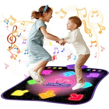 Matt Musical Dance Mat для детей играет в интерактивную игру игры