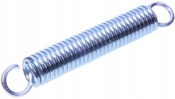SPRĘŻYNA NACIĄGOWA Z UCHEM ⌀20x130x2.5 MM OCYNK