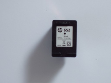 Пустой черный картридж HP 652