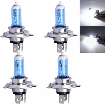 4PCS ŻARÓWKA HALOGENOWA SAMOCHODOWA H4 24V 100W
