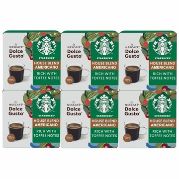 STARBUCKS Dolce Gusto Americano House Blend 72 szt