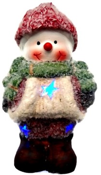 СВЕТОДИОДНЫЙ СНЕГОВИК САНТА СВЕТЯЩИЙСЯ РОЖДЕСТВЕНСКИЙ УКРАШЕНИЕ