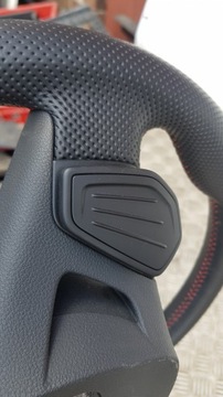 РУЛЕВОЕ КОЛЕСО OCTAVIA IV ПЕРФОРИРОВАННАЯ КОЖА RS VRS